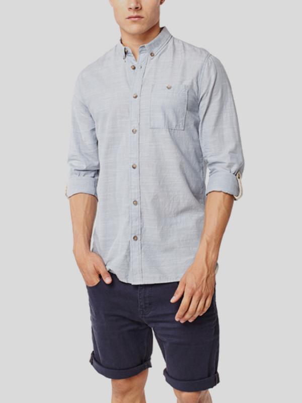 Košile O´Neill LM NESS L/SLV SHIRT Modrá
