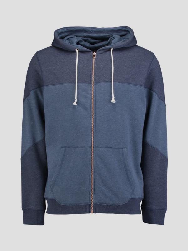 Mikina O´Neill LM BLOCKED FULL ZIP HOODIE Modrá