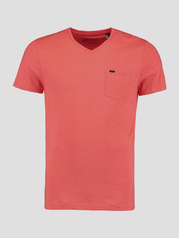 Tričko O´Neill LM JACKS BASE V-NECK T-SHIRT Oranžová