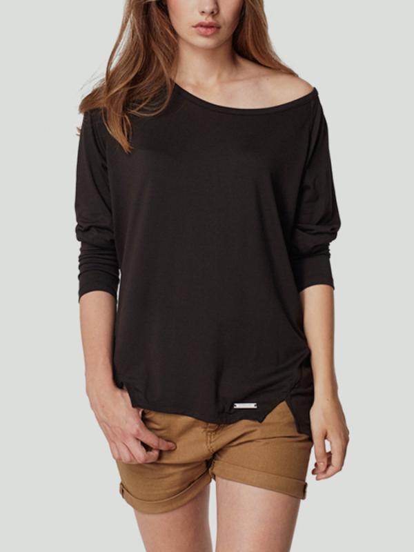 Tričko O´Neill PW ACTIVE WK DRAPEY T-SHIRT Černá