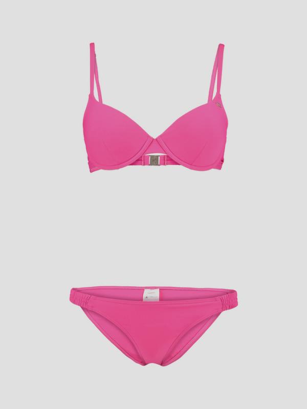 Bikiny O´Neill PW SOLID MOLDED WIRE BIKINI Růžová