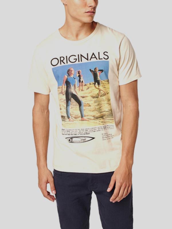 Tričko O´Neill LM THE 70'S T-SHIRT Béžová