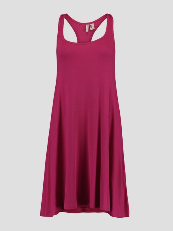 Šaty O´Neill LW RACERBACK JERSEY RIB DRESS Růžová