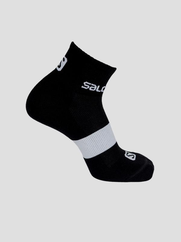 Ponožky Salomon ACTIVE 2-PACK BLACK/White Černá