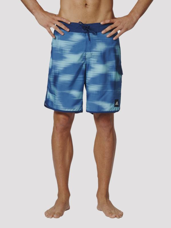 Boardshortky adidas Performance GRAPHIC 4 SH KL Modrá