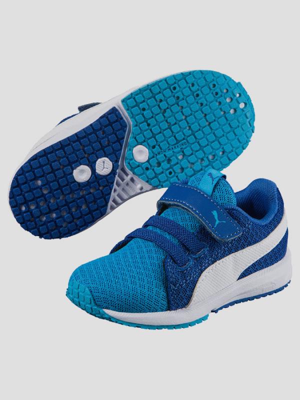 Boty Puma Carson Runner Mesh VE V Inf Modrá