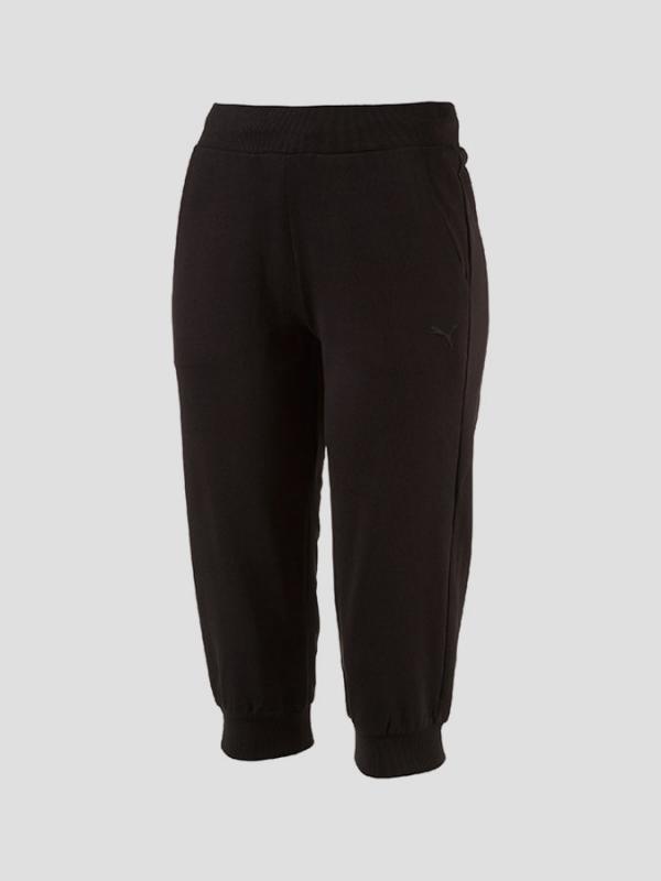 Tepláky Puma ESS Capri Sweat Pants W Černá