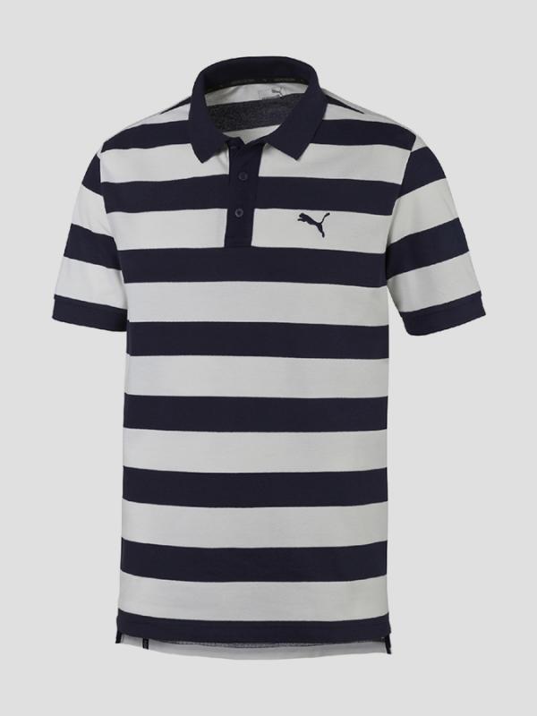 Tričko Puma ESS Striped Pique Polo Barevná