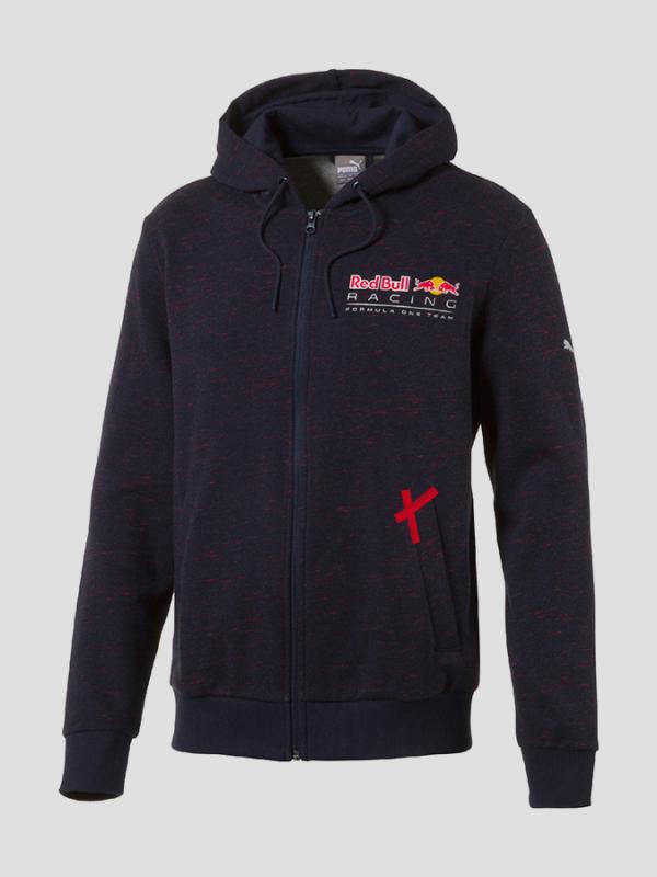 Mikina Puma RBR Hooded Sweat Jacket Modrá