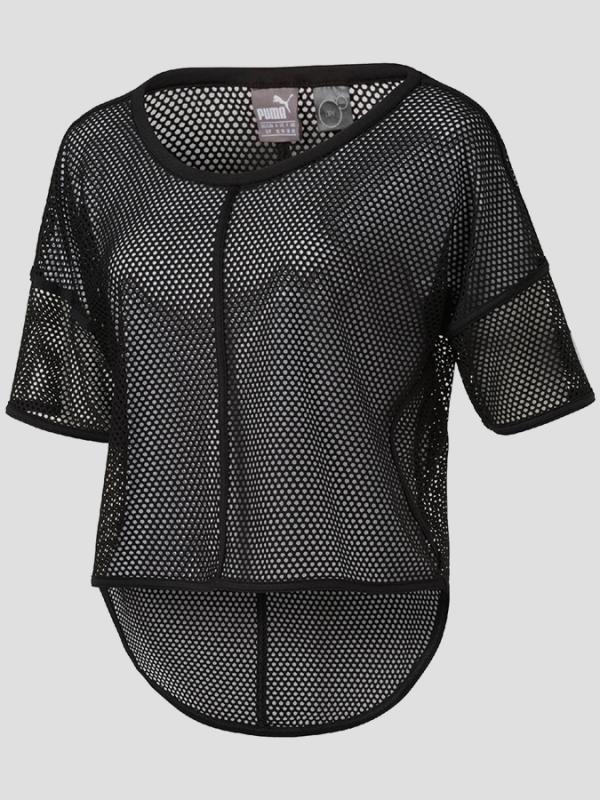 Top Puma Explosive Mesh Top Černá