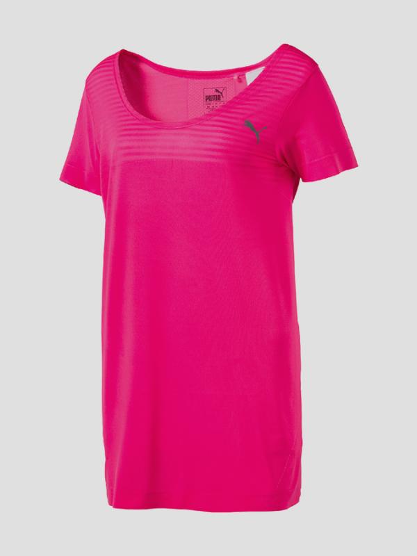 Tričko Puma evoKNIT Tee W Růžová