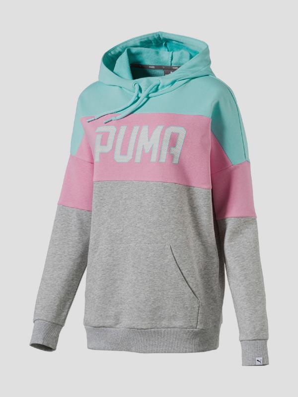 Mikina Puma ATHLETIC Hoody W Barevná