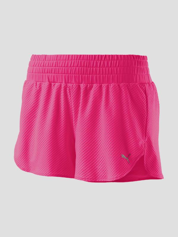 Kraťasy Puma Mesh Short Růžová