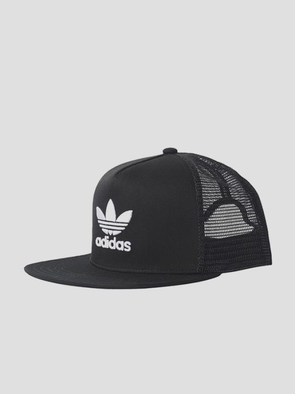 Kšiltovka adidas Originals TREFOIL TRUCKER Černá