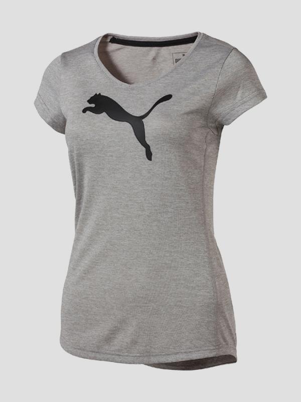 Tričko Puma Heather Cat Tee Šedá