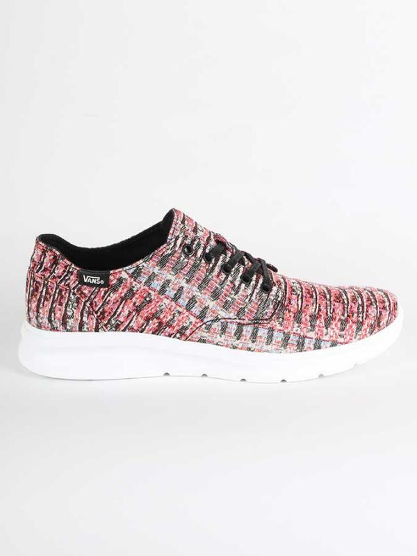 Boty Vans Ua Iso 2 (Woven) Black Červená