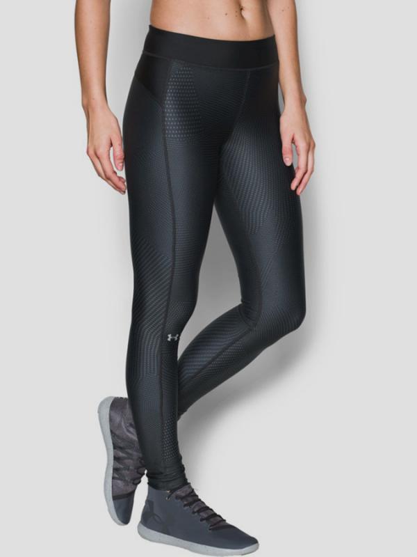 Kompresní legíny Under Armour HeatGear Printed Legging Černá