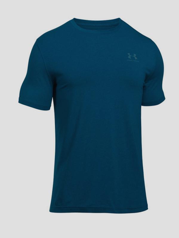 Tričko Under Armour CC Left Chest Lockup Modrá