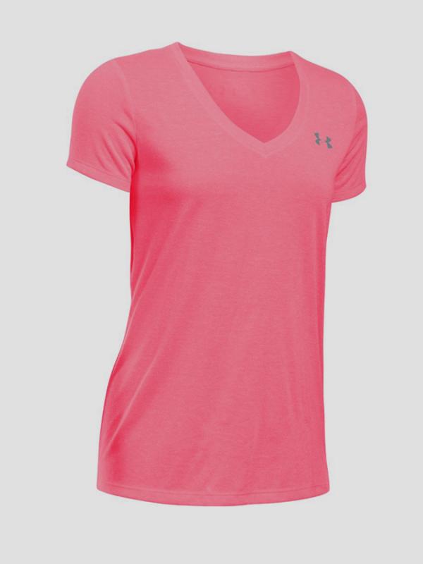 Tričko Under Armour Threadborne Train SSV Twist Růžová
