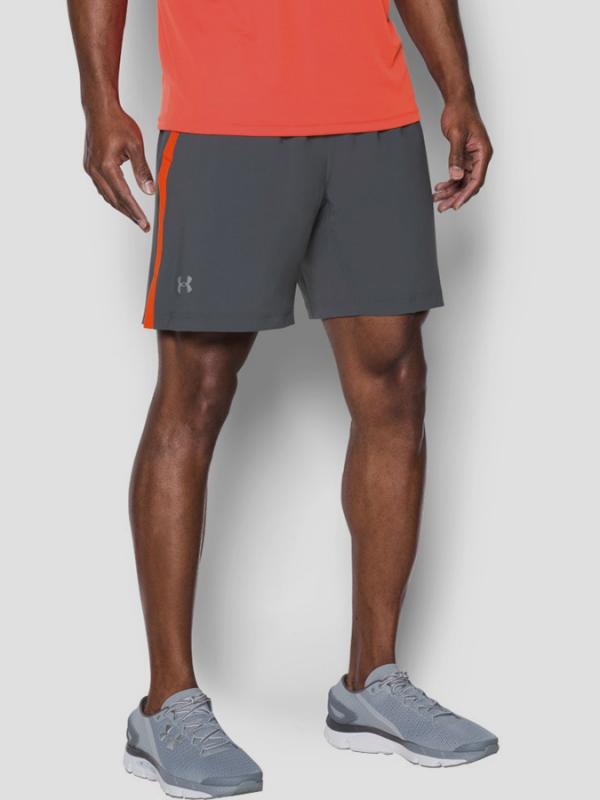 Kraťasy Under Armour Launch SW 2-in-1 Short Šedá
