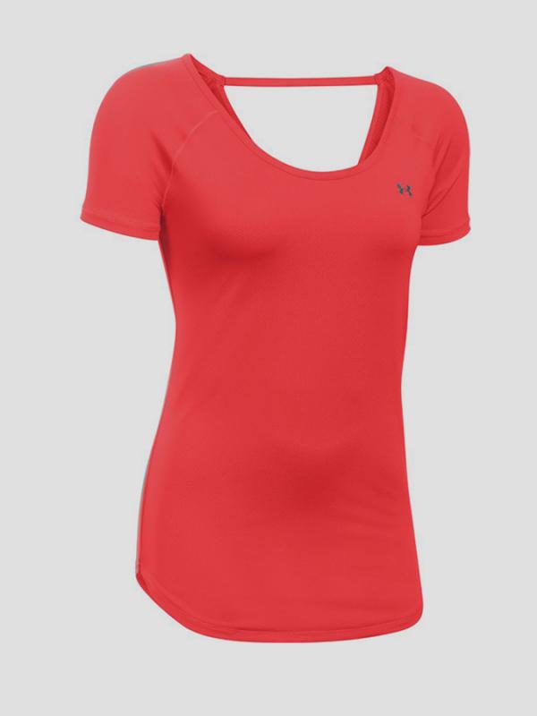 Tričko Under Armour HeatGear Coolswitch SS Červená