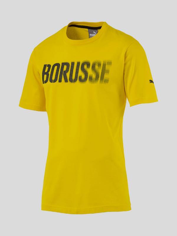 Tričko Puma BVB BORUSSE Tee Žlutá