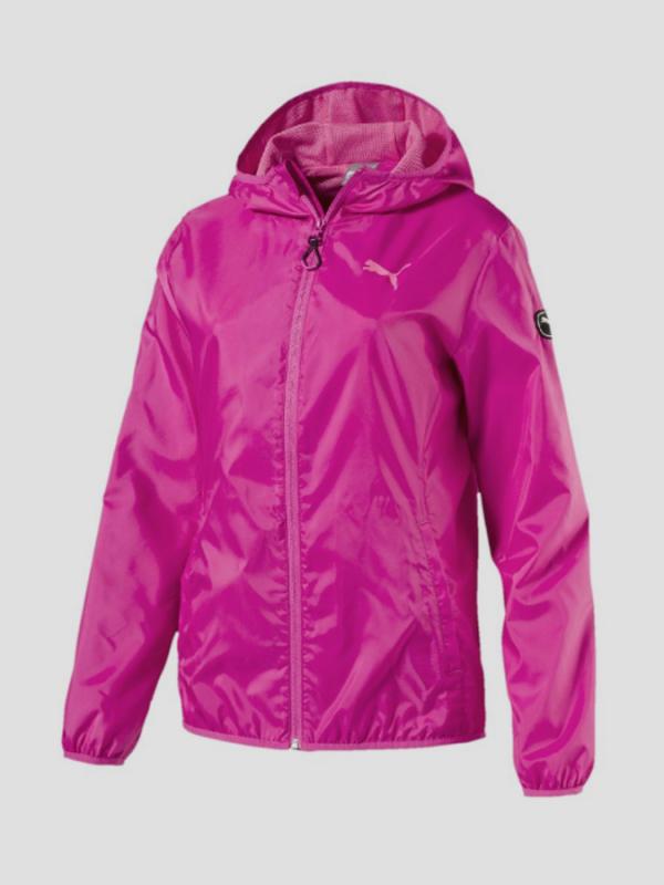 Bunda Puma ESS Solid Windbreaker Růžová