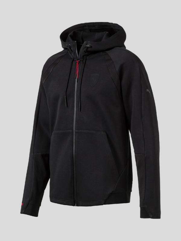 Bunda Puma Ferrari Hooded Sweat Jacket Černá