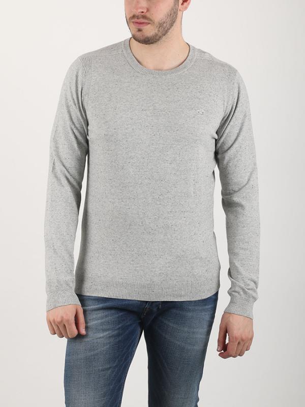 Svetr Diesel K-MANIKY PULLOVER Šedá