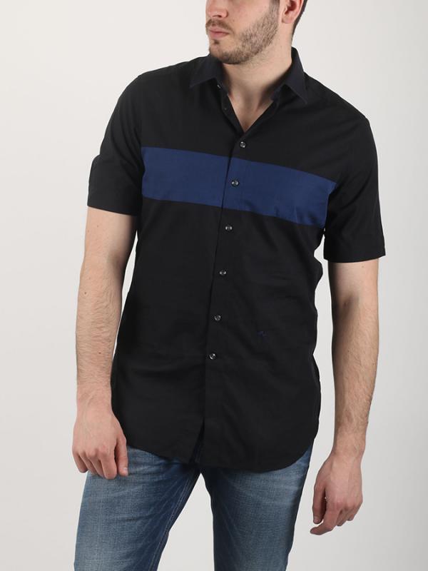 Košile Diesel S-COAST-SHO CAMICIA Černá