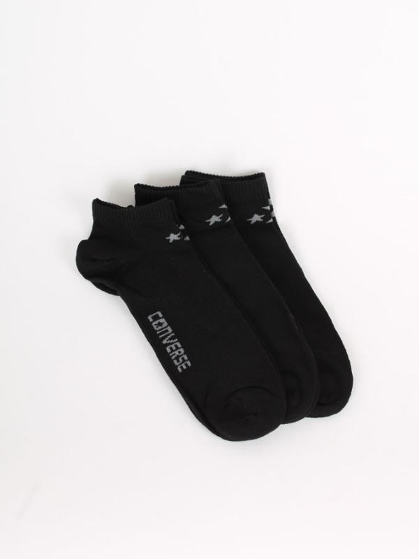 Ponožky Converse Skarpety Men 3-pack Černá