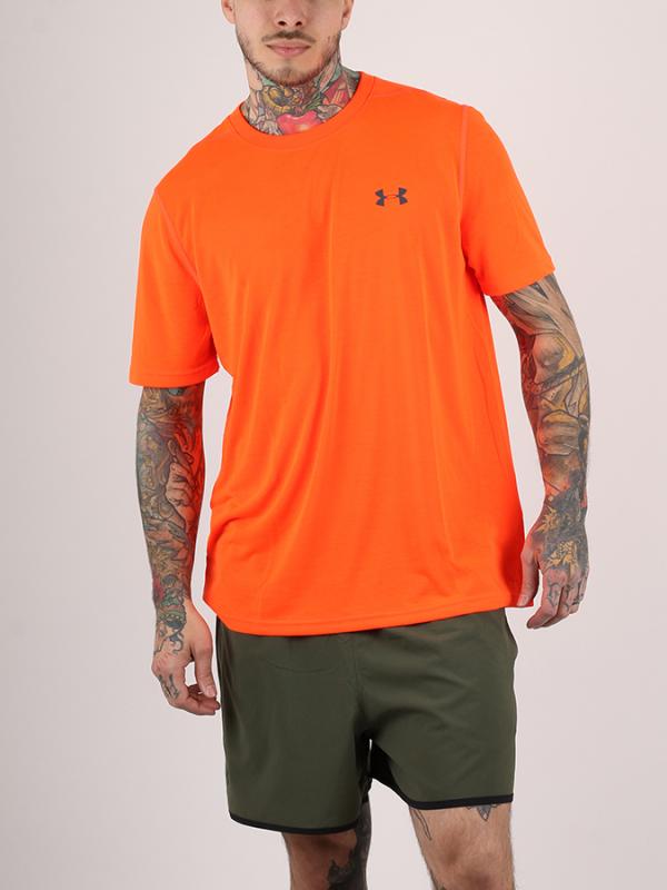 Tričko Under Armour Threadborne Fitted SS Oranžová