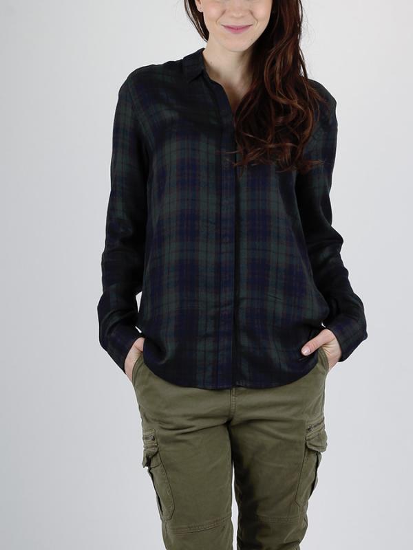 Košile Superdry OVERALL SHIRT Modrá