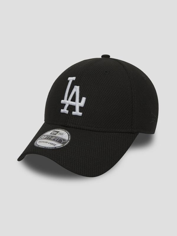 Kšiltovka New Era 3930 MLB DIAMOND ERA ESSENTIAL LOSDOD BLKWHI Černá