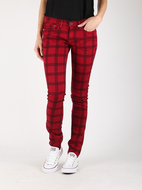 Džíny Pepe Jeans MOSS Červená