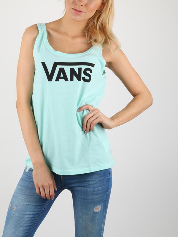 Tílko Vans Wm Flying V Tank Beach GlaSS Zelená