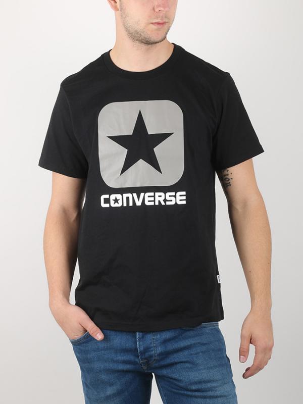 Tričko Converse CORE BOXSTAR TEE Černá