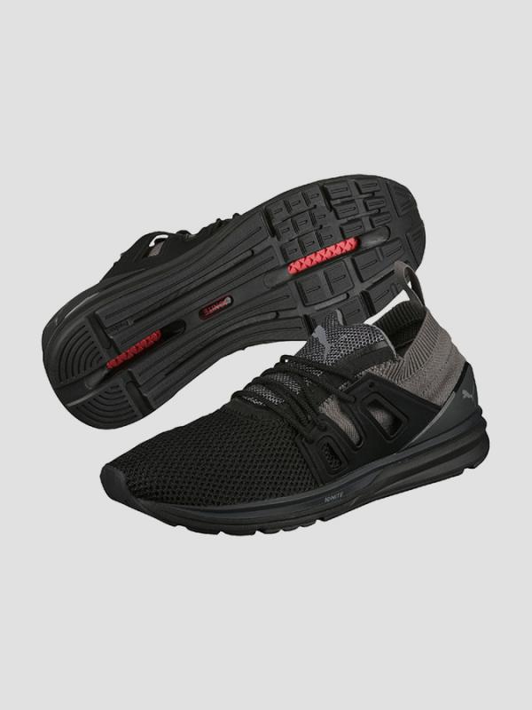 Boty Puma B.O.G Limitless Lo evoKNIT Black-QU Černá