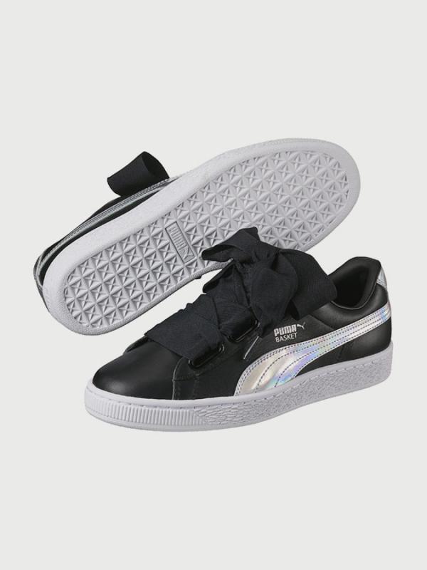 Boty Puma Basket Heart Explosive Wn s Černá
