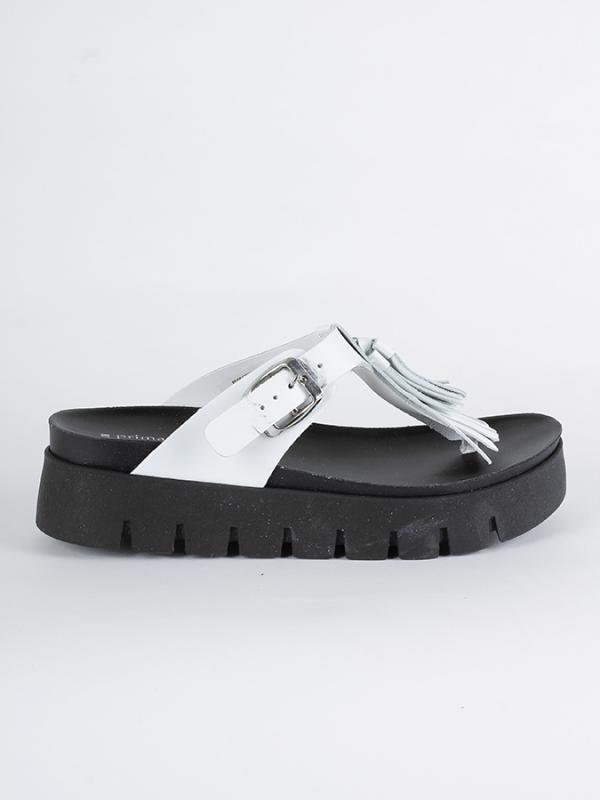 Žabky Primadonna CALZATURA BIRKENSTOCK PELLE BIAN Černá