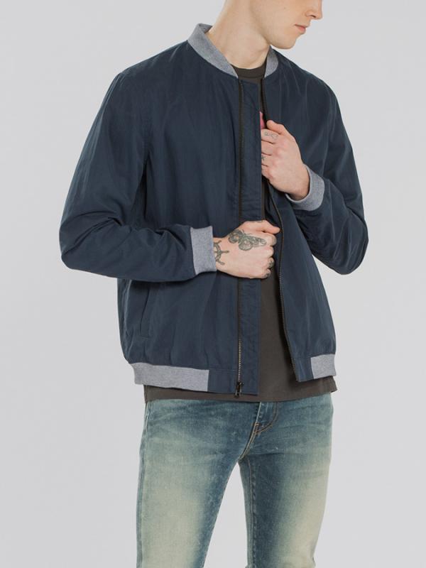 Bunda LEVI'S L8 BOMBER UNISEX JACKET DRESS BLUES Modrá