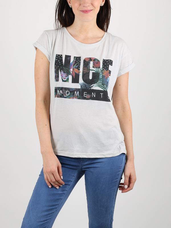 Tričko Alcott T SHIRT PRINTED Šedá