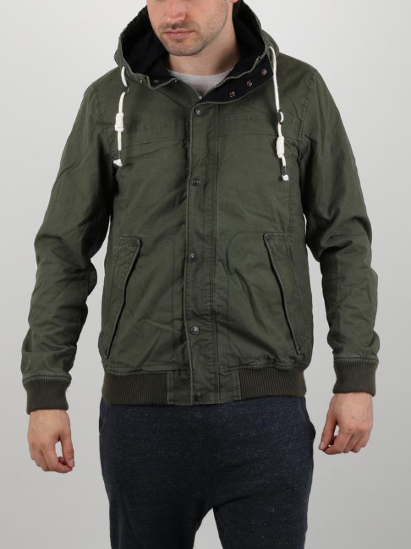 Bunda Alcott MOLESKIN JACKET Zelená