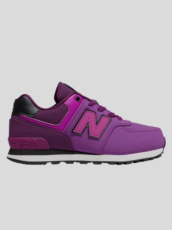 Boty New Balance KL574YEG Fialová