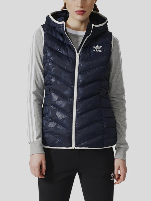 Vesta adidas Originals SLIM VEST Modrá