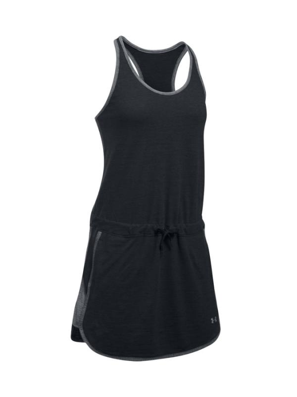 Šaty Under Armour Favorite Mesh Dress Černá