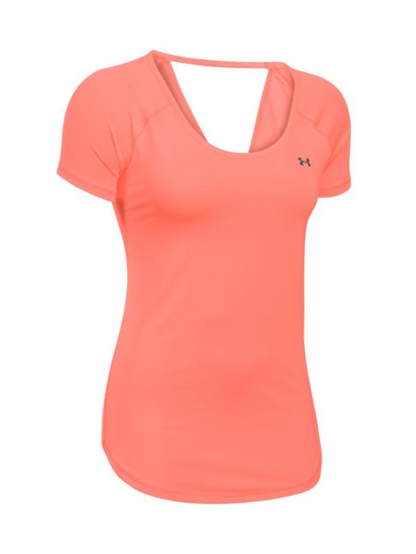 Tričko Under Armour HeatGear Coolswitch SS Oranžová