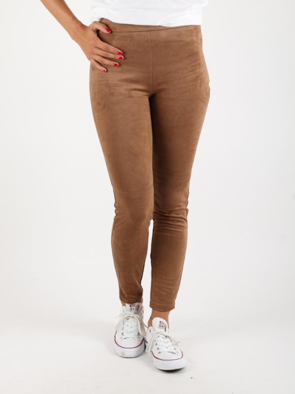 Legíny Alcott LEGGINGS IN SUEDE Hnědá