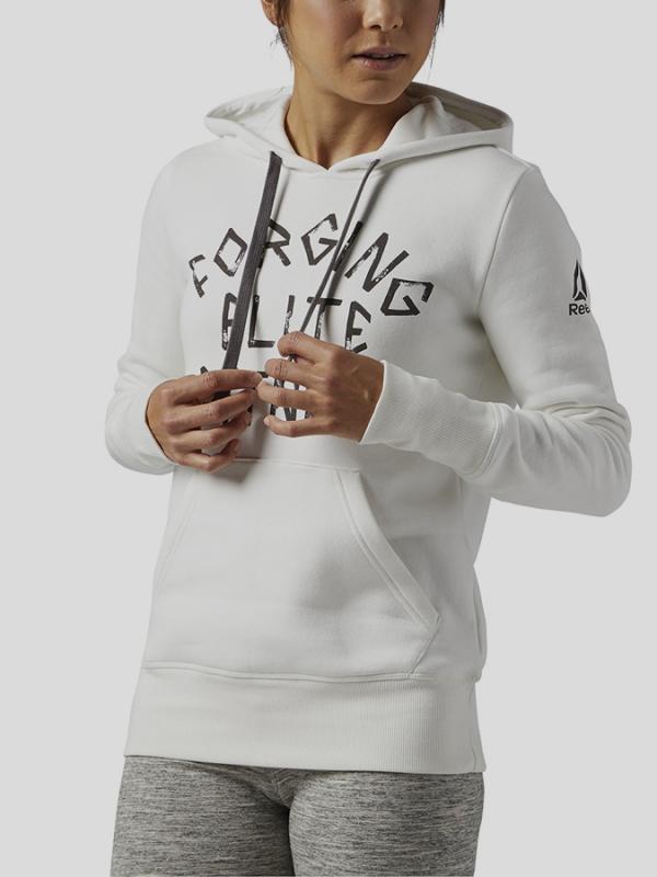 Mikina Reebok FEF HOODY Bílá
