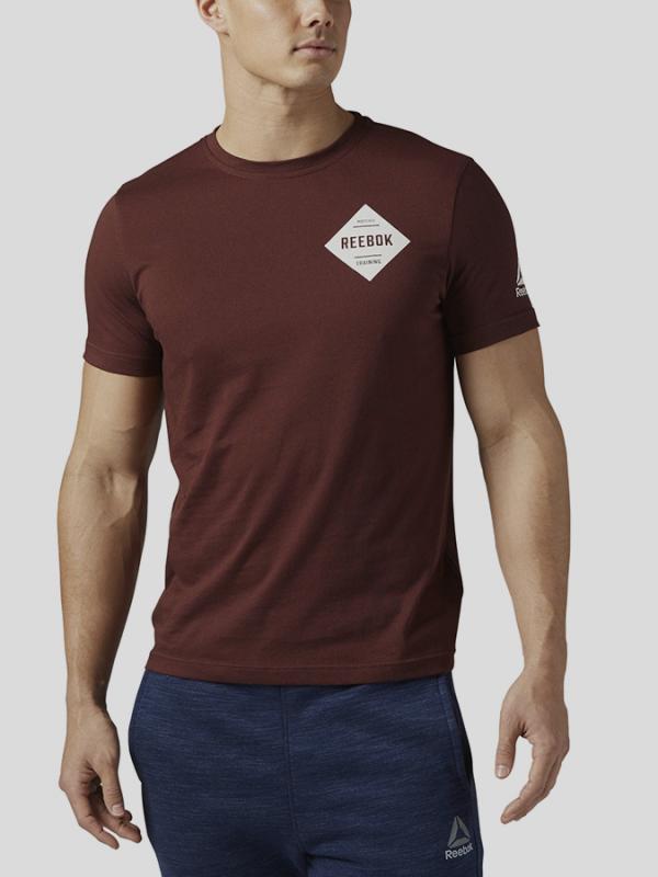 Tričko Reebok DIAMOND Hnědá